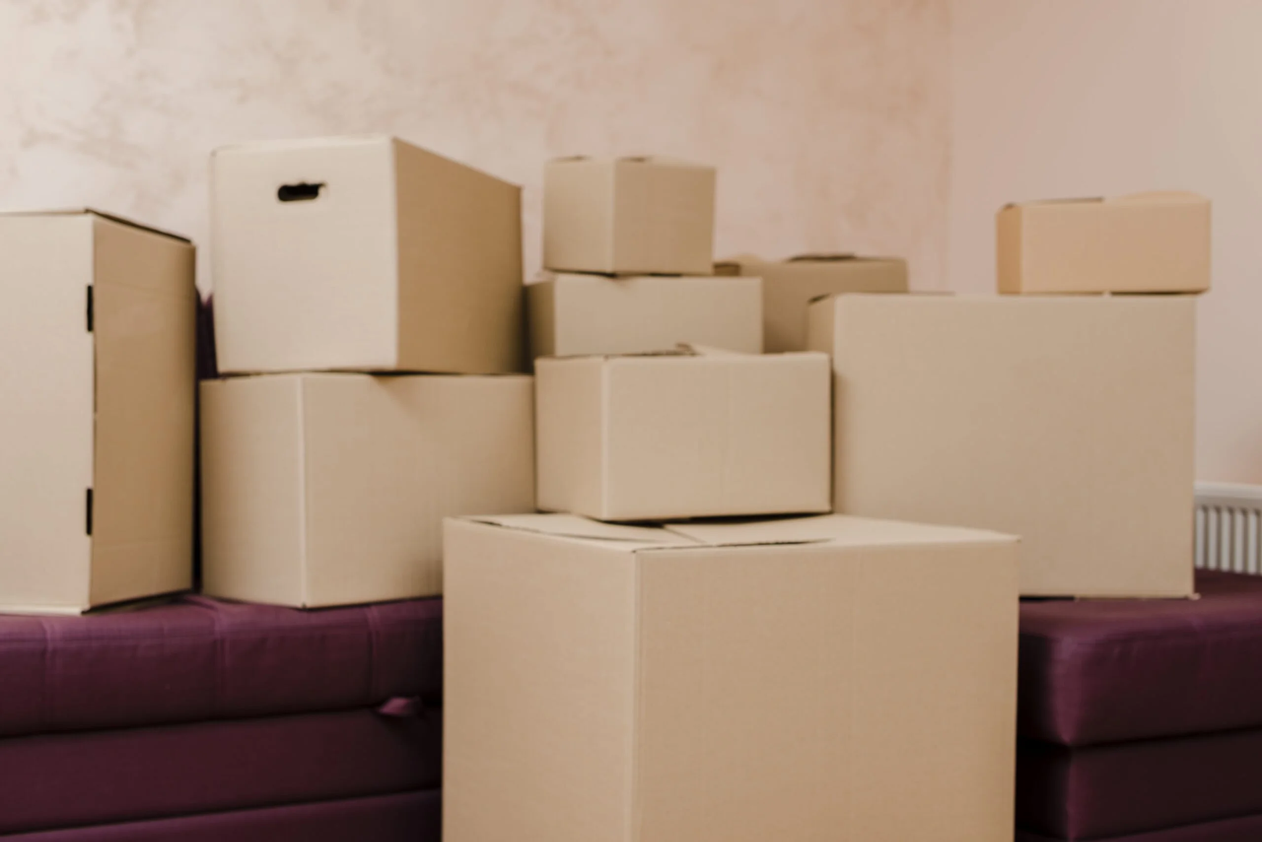 pre-packaged shipping boxes